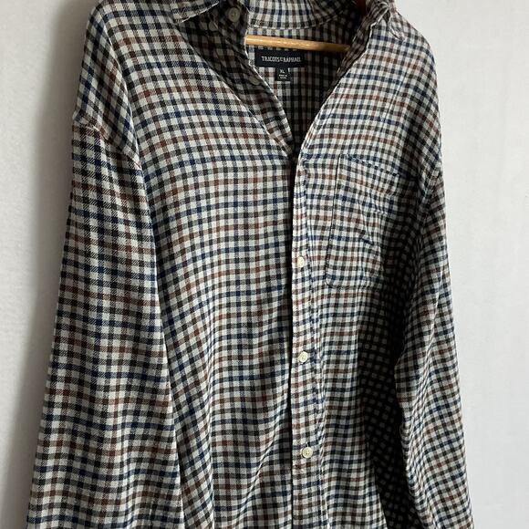 Tricots St Raphael Button Up Mens Size XL Multicolor Top - Picture 3 of 8